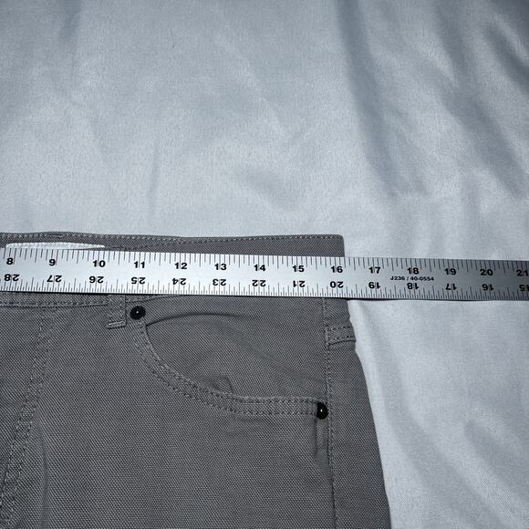 BRAX Cooper Fancy Pants Mens 32x30 Gray Straight Minimal Preppy Stretch READ - Picture 3 of 7